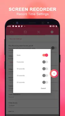 Screen Recorder android App screenshot 1