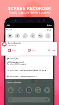 Screen Recorder android App screenshot 4